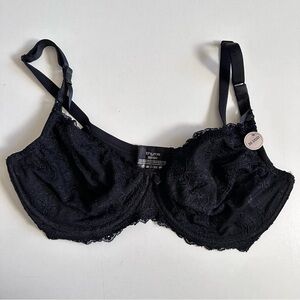 Thyme Maternity Black Lace Brassiere Size 36 DDD